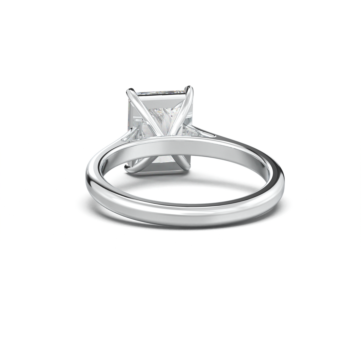 Radiant Solitaire Engagement Ring