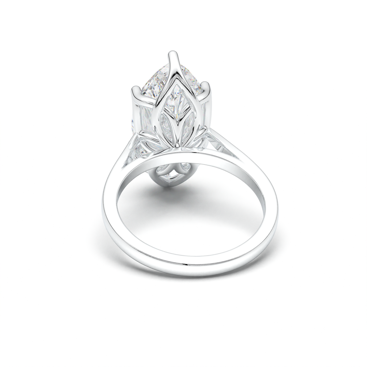 Marquise Solitaire Engagement Ring