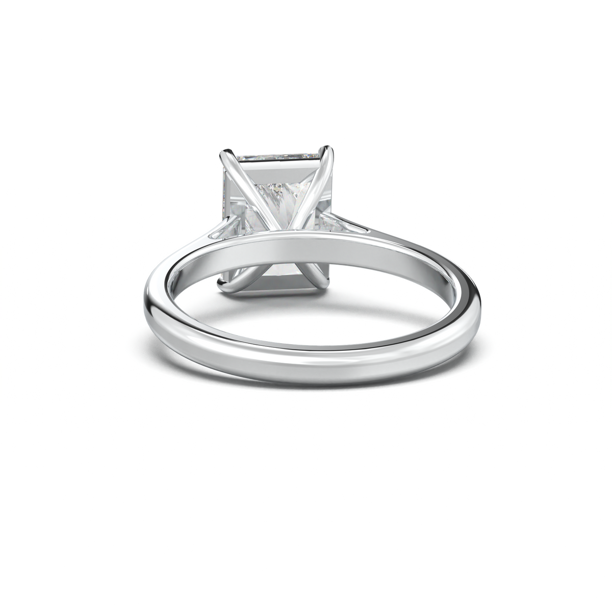 Radiant Solitaire Engagement Ring