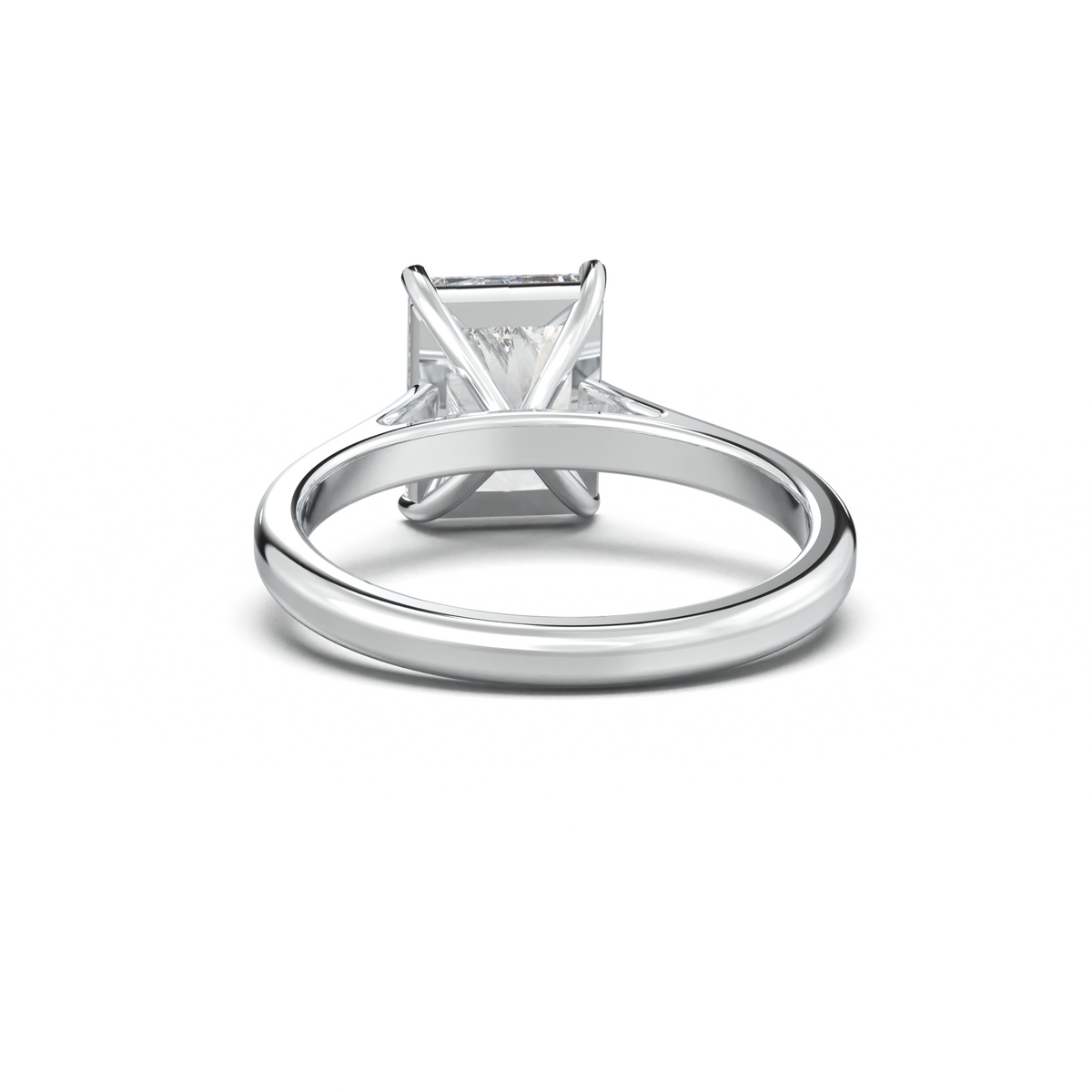 Radiant Solitaire Engagement Ring