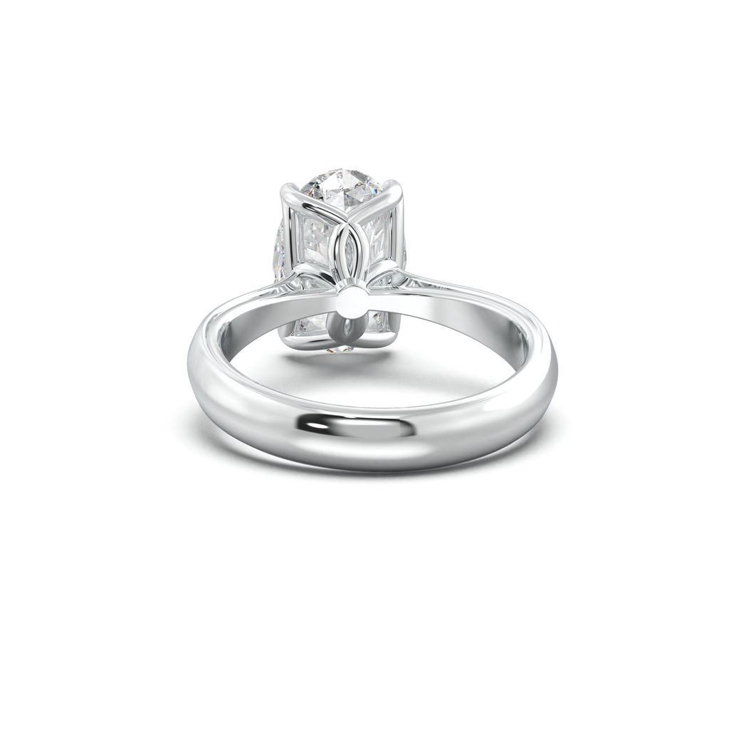 Oval Solitaire Engagement Ring