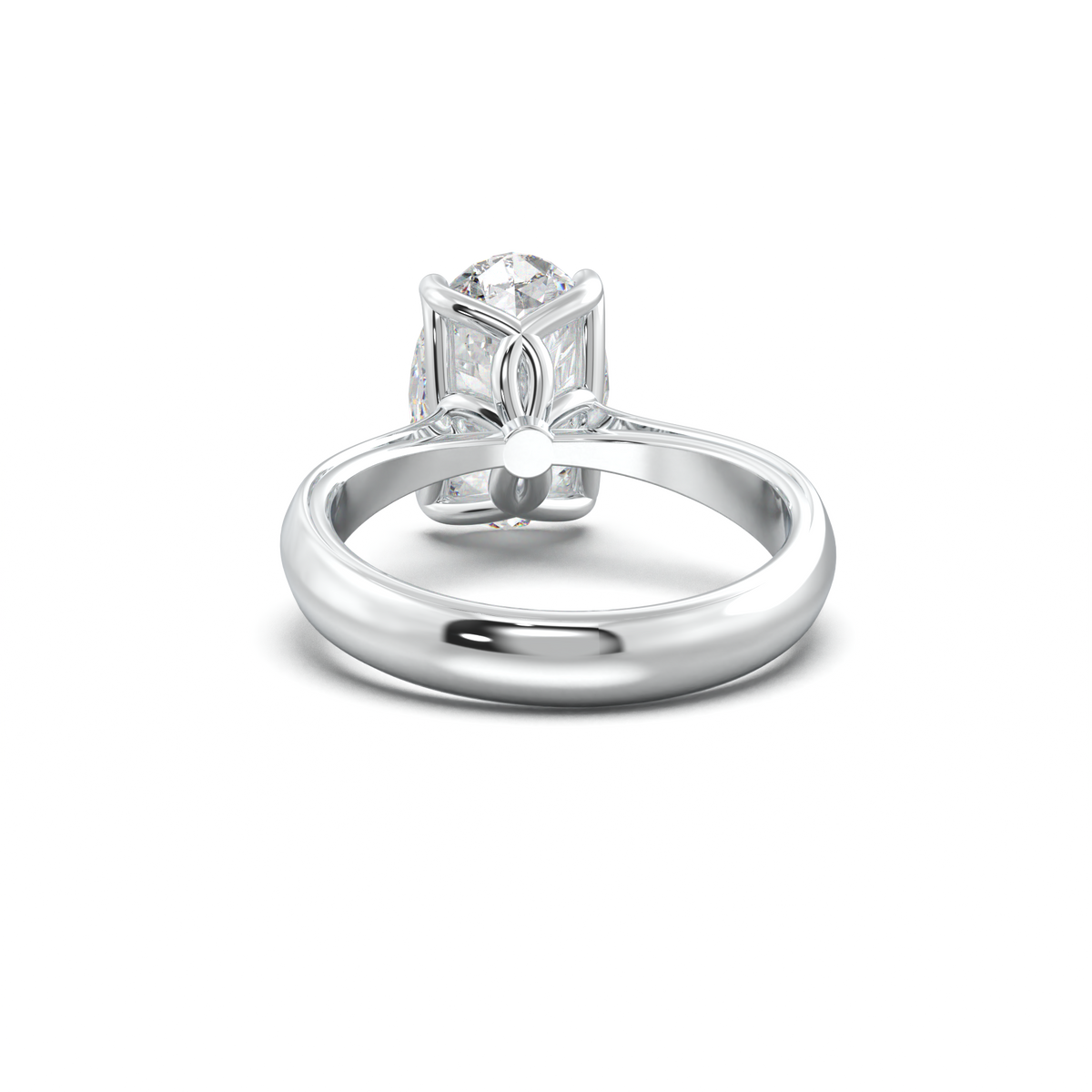 Oval Solitaire Engagement Ring