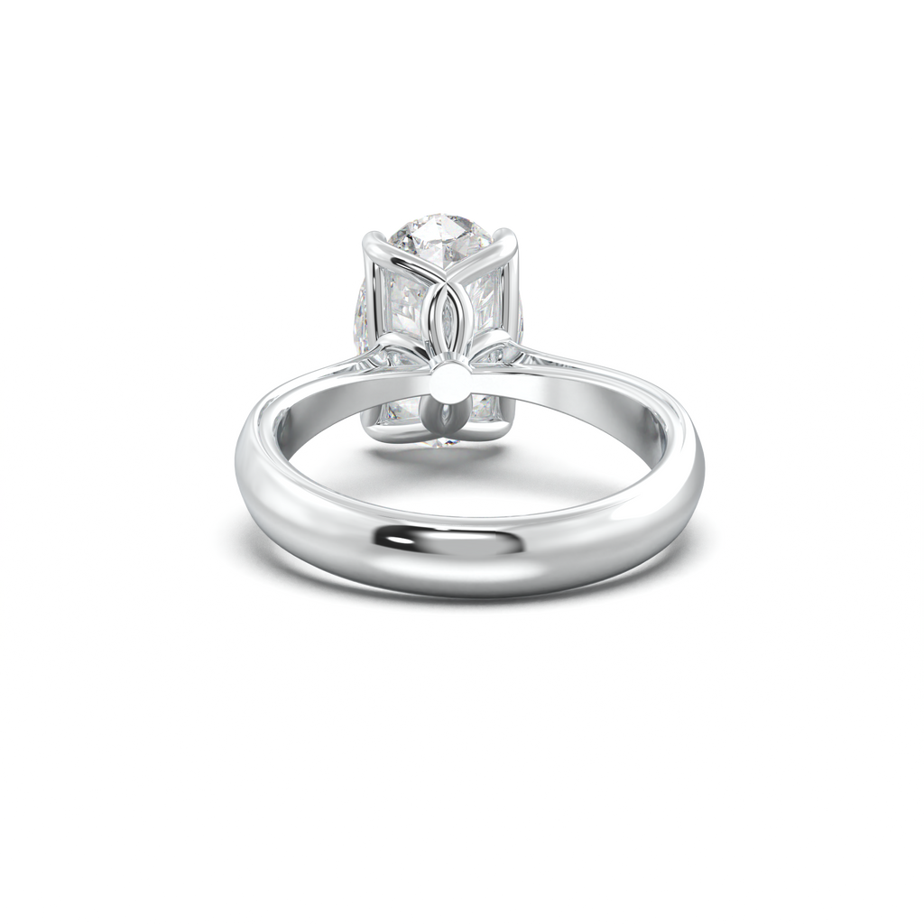 Oval Solitaire Engagement Ring