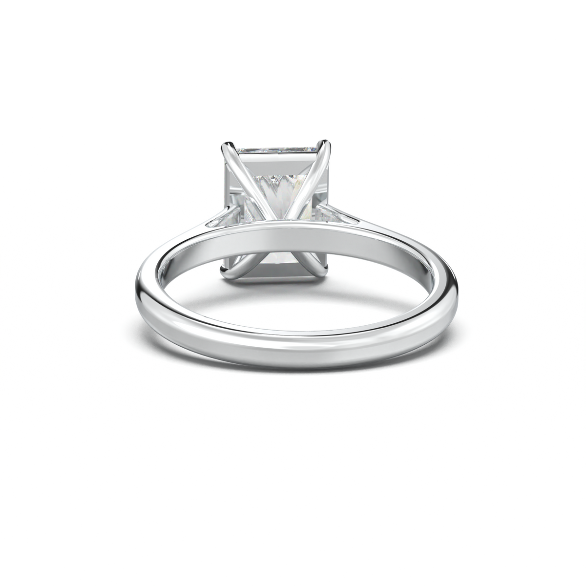 Radiant Solitaire Engagement Ring