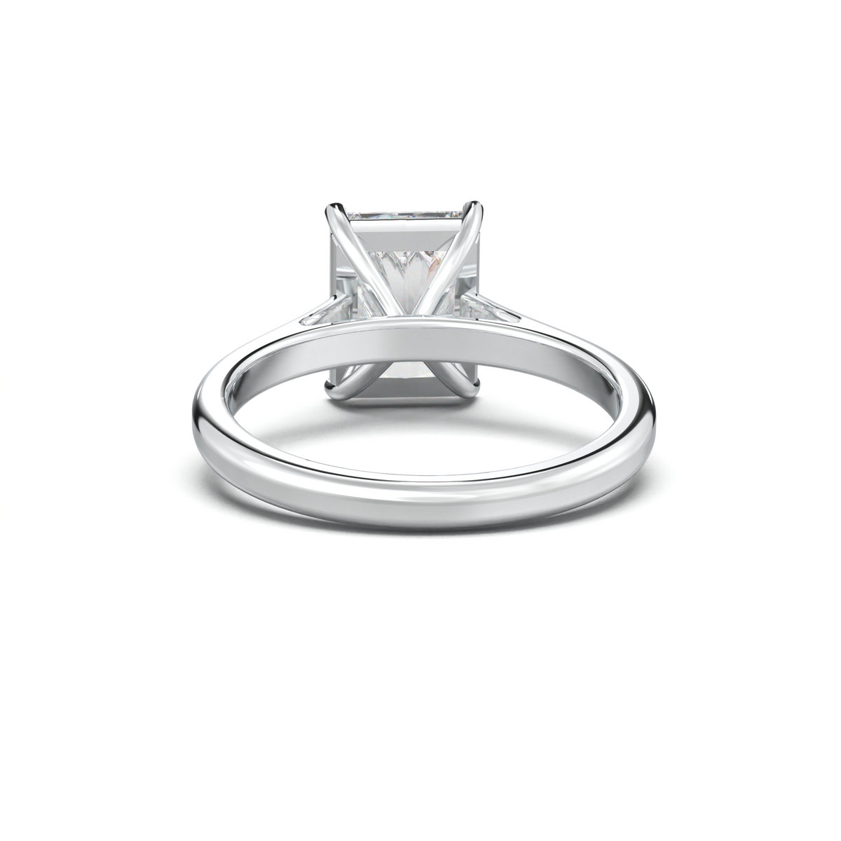 Radiant Solitaire Engagement Ring