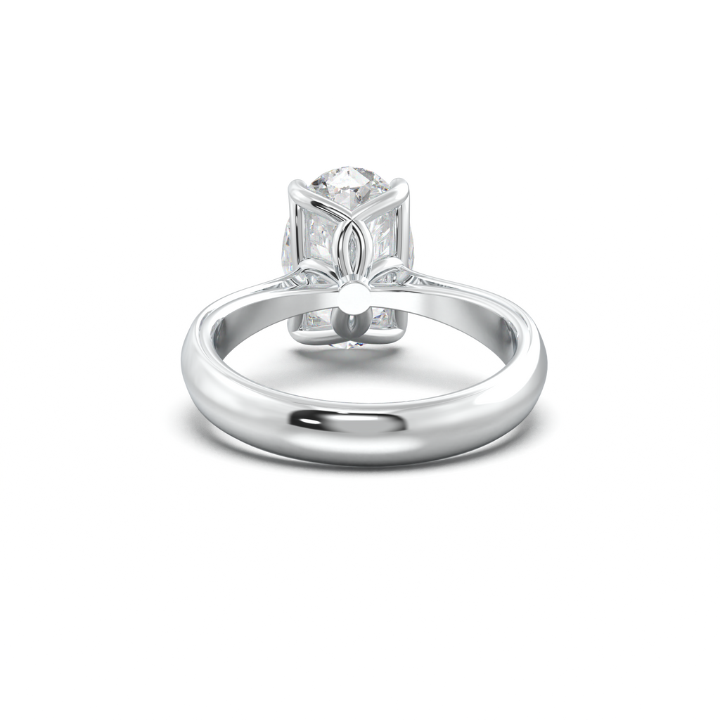 Oval Solitaire Engagement Ring