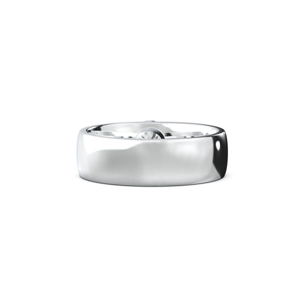 Round Bezel Men's Band