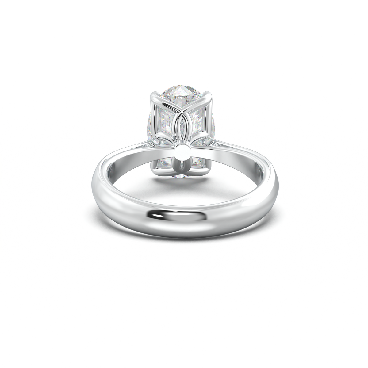 Oval Solitaire Engagement Ring