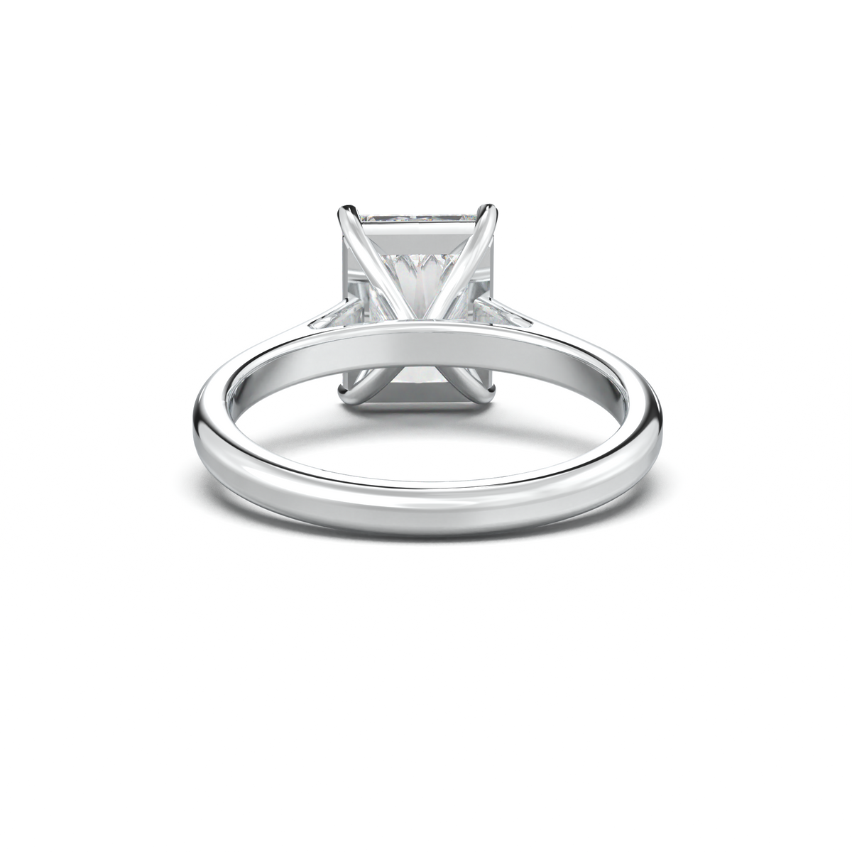 Radiant Solitaire Engagement Ring