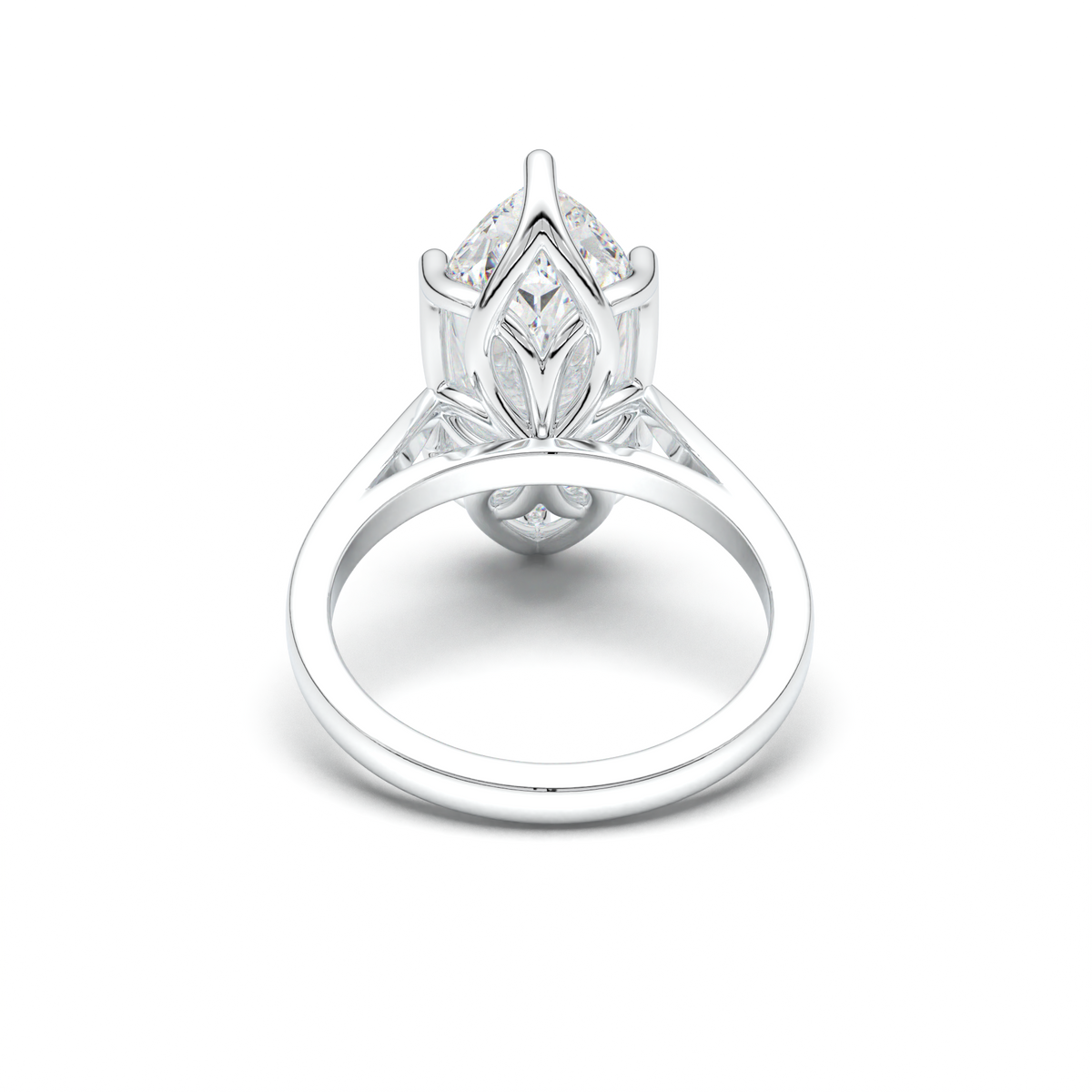 Marquise Solitaire Engagement Ring