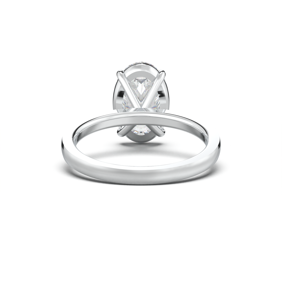 Oval Solitaire Engagement Ring