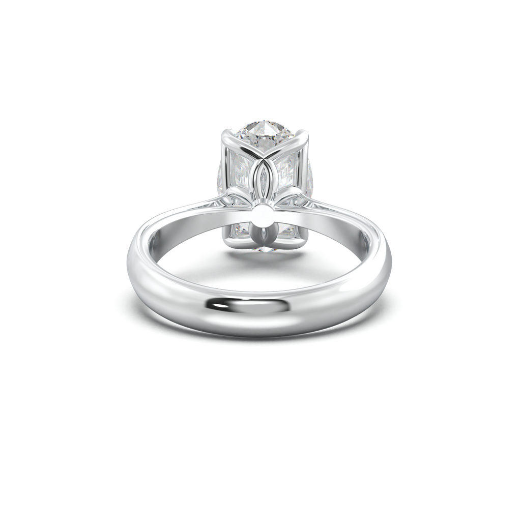 Oval Solitaire Engagement Ring
