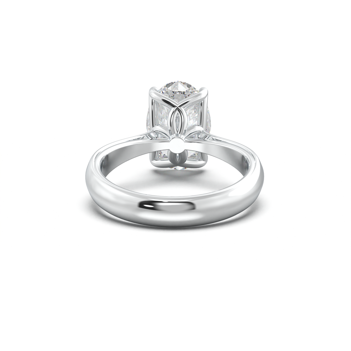 Oval Solitaire Engagement Ring