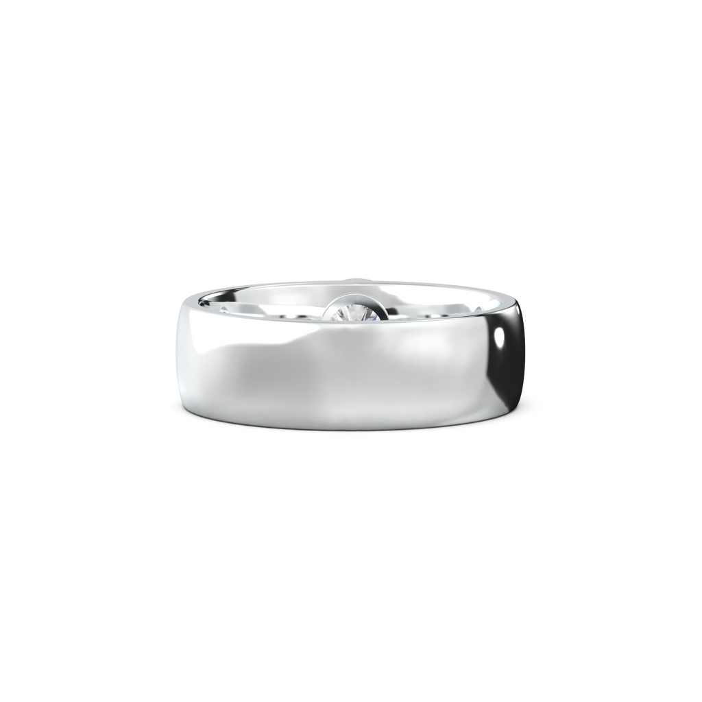 Round Bezel Men's Band
