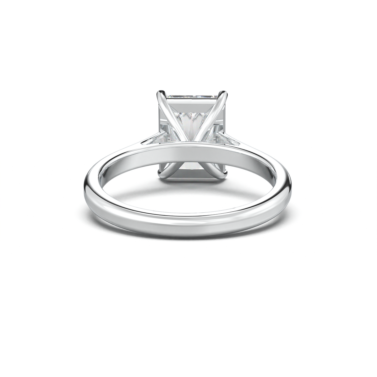 Radiant Solitaire Engagement Ring