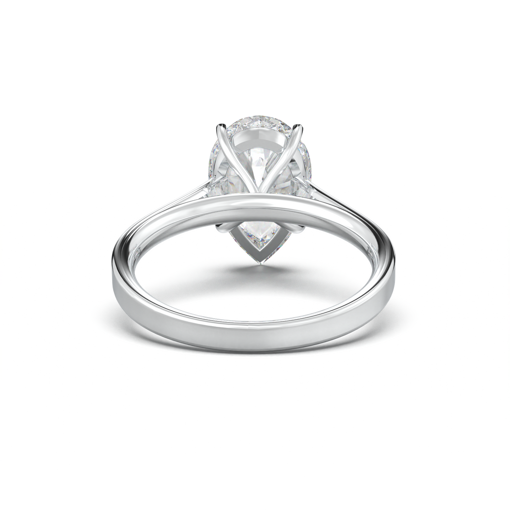 Pear Solitaire Engagement Ring