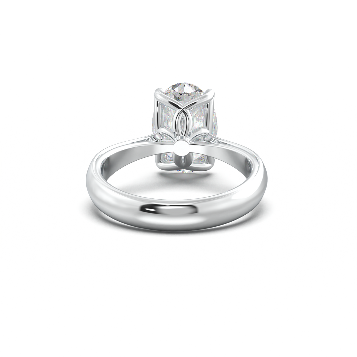 Oval Solitaire Engagement Ring