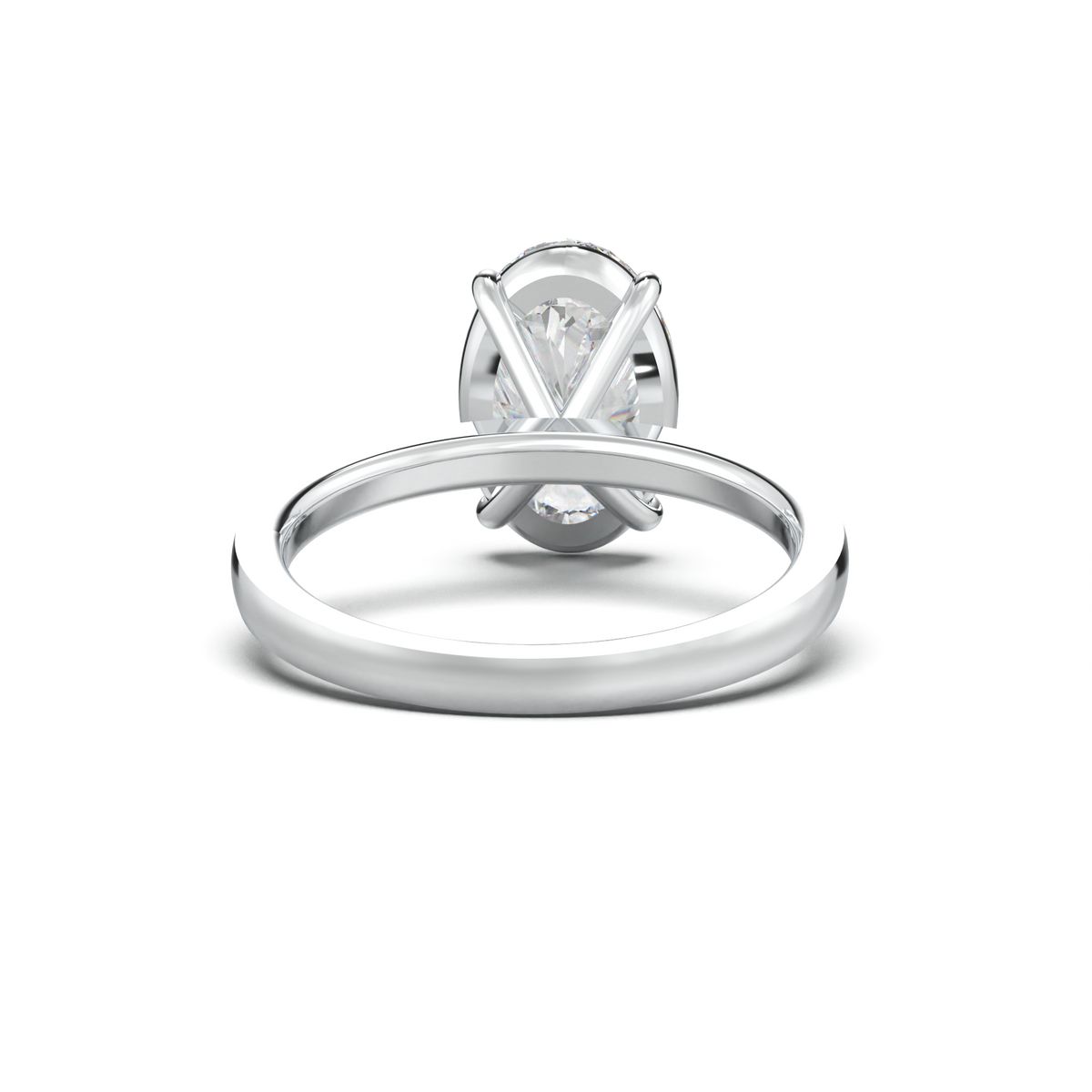Oval Solitaire Engagement Ring