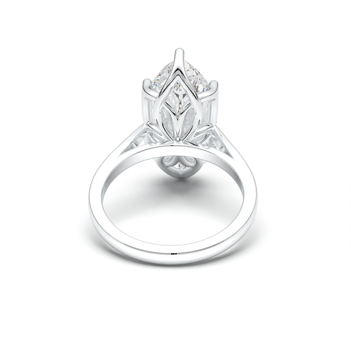 Marquise Solitaire Engagement Ring