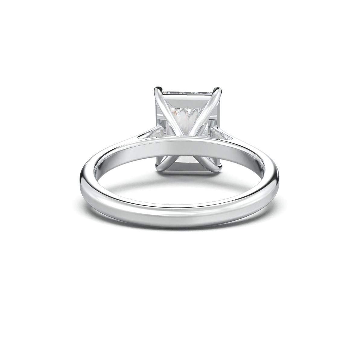 Radiant Solitaire Engagement Ring