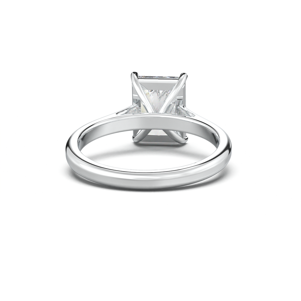 Radiant Solitaire Engagement Ring