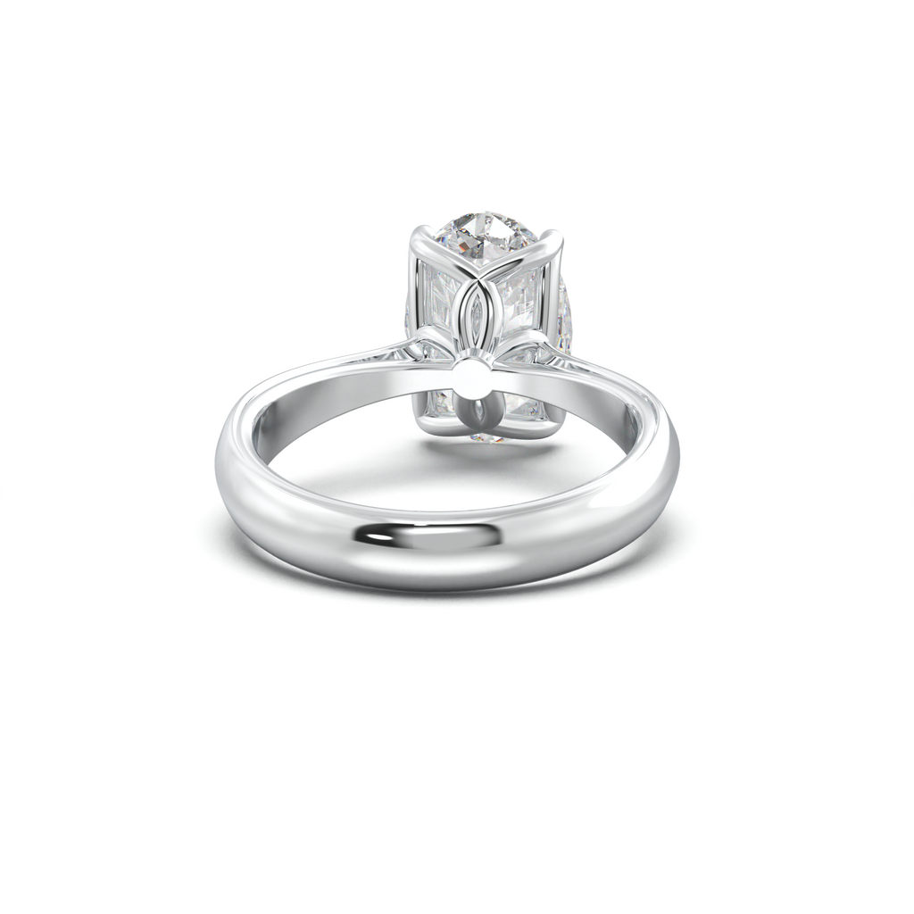 Oval Solitaire Engagement Ring