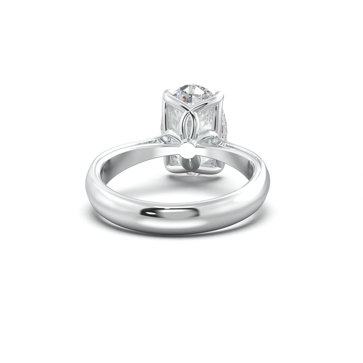 Oval Solitaire Engagement Ring