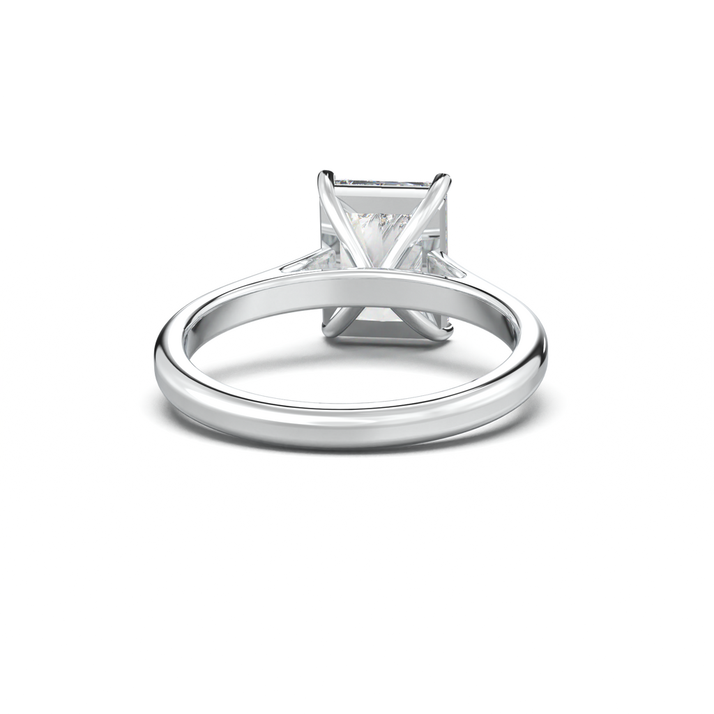 Radiant Solitaire Engagement Ring