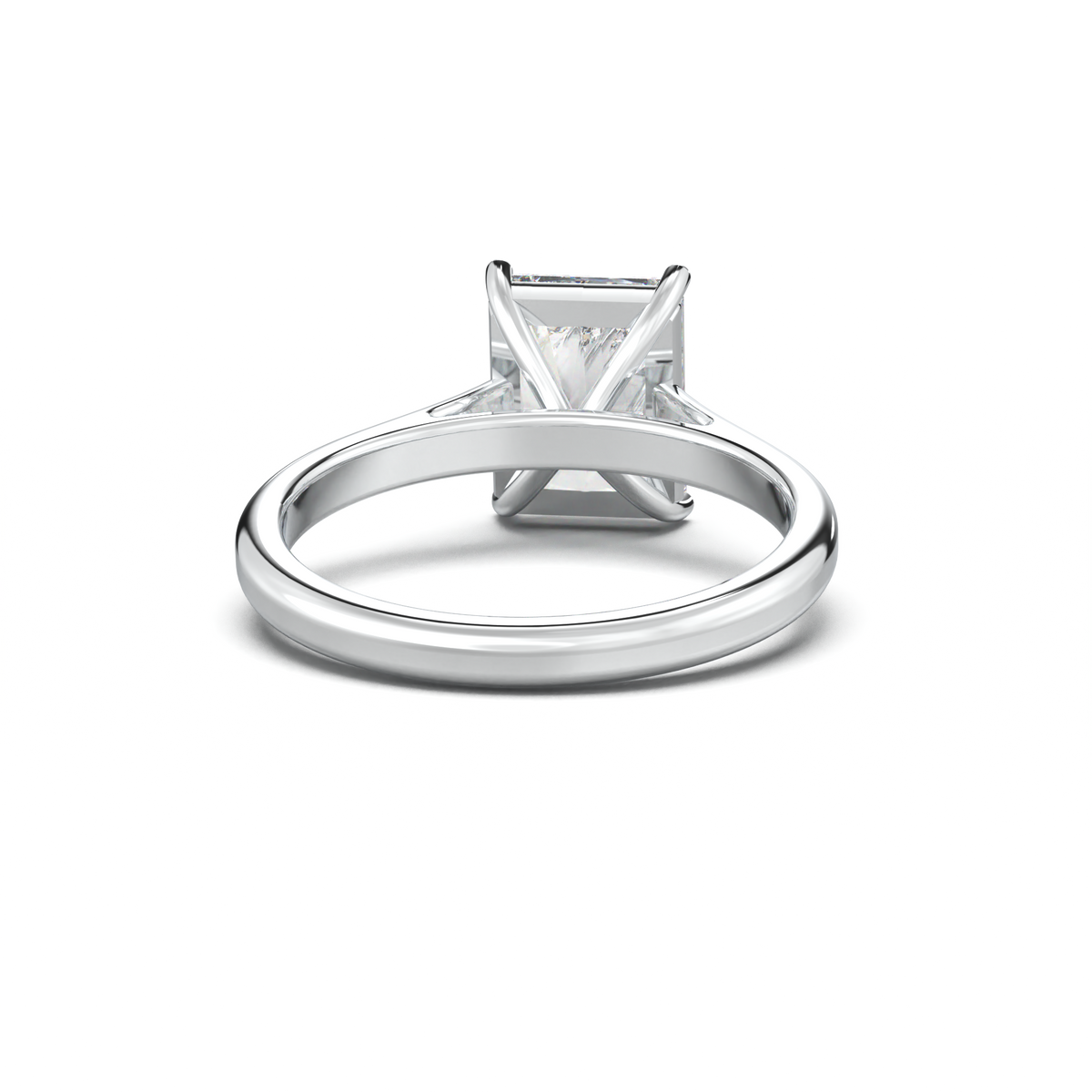 Radiant Solitaire Engagement Ring