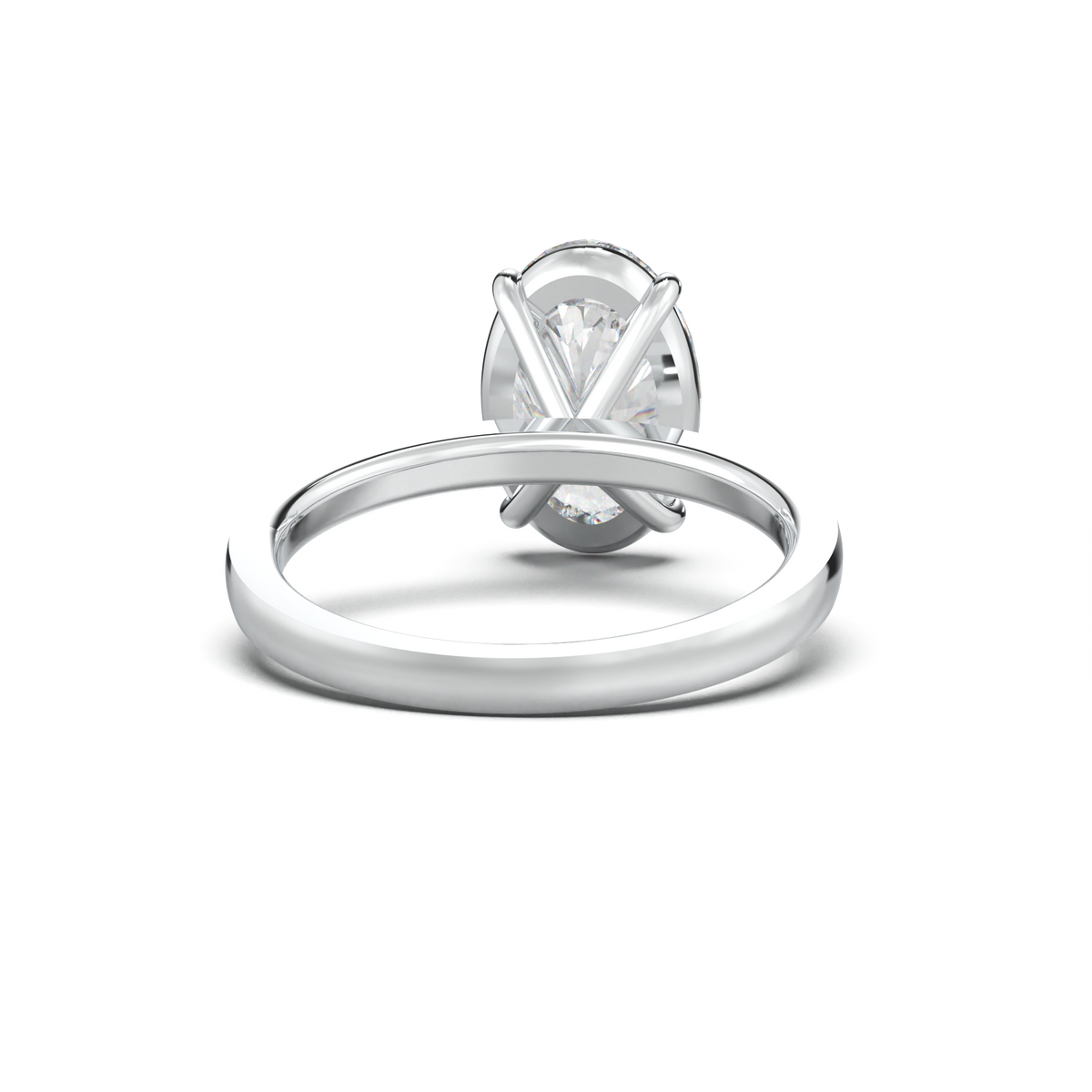 Oval Solitaire Engagement Ring
