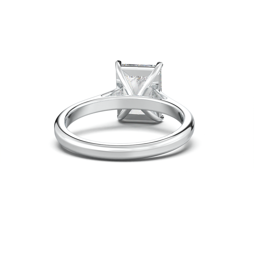 Radiant Solitaire Engagement Ring
