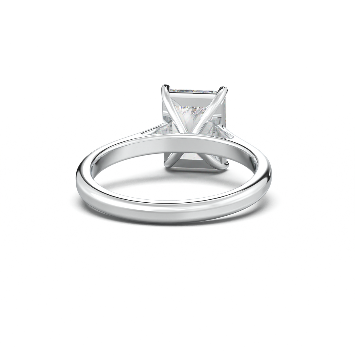 Radiant Solitaire Engagement Ring
