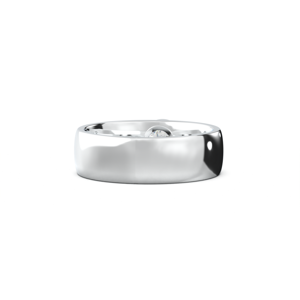 Round Bezel Men's Band