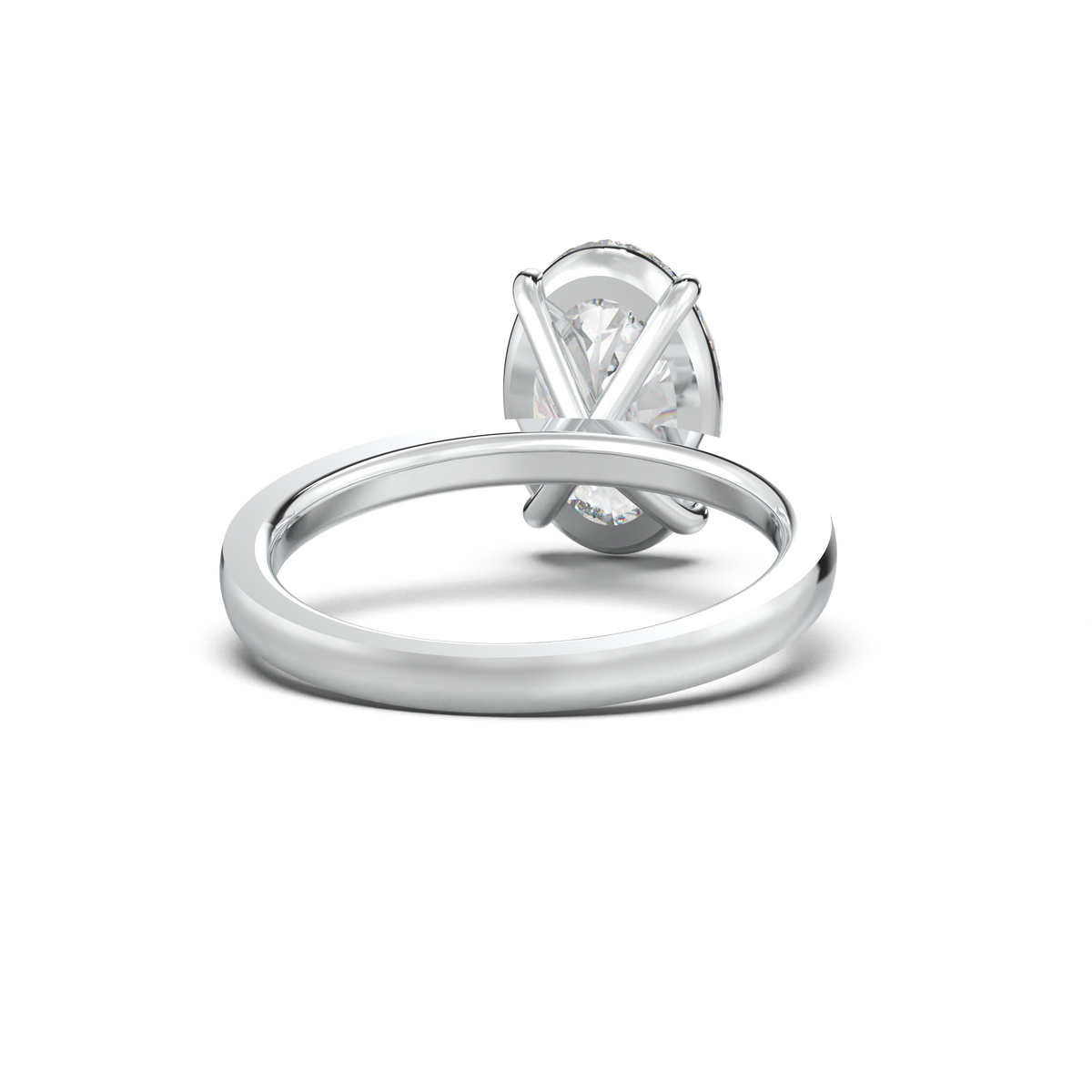 Oval Solitaire Engagement Ring