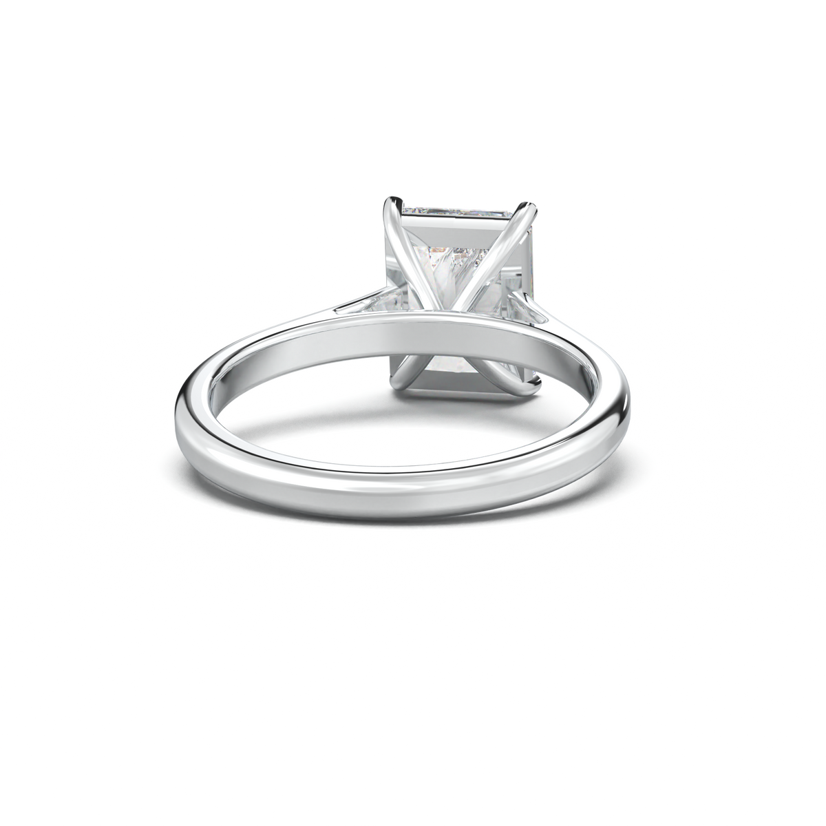 Radiant Solitaire Engagement Ring