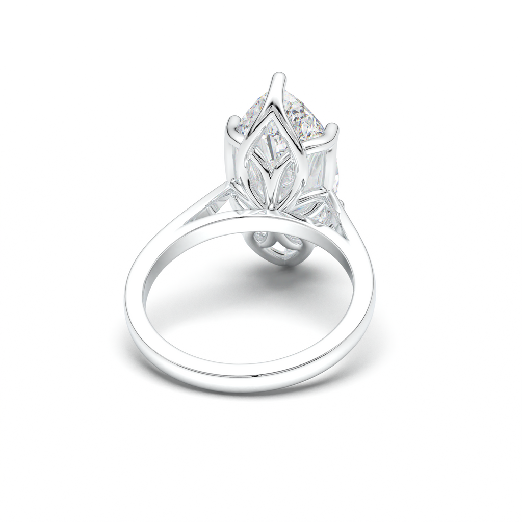 Marquise Solitaire Engagement Ring