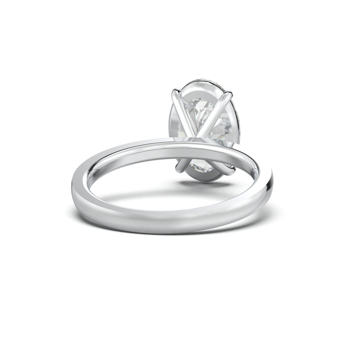 Oval Solitaire Engagement Ring