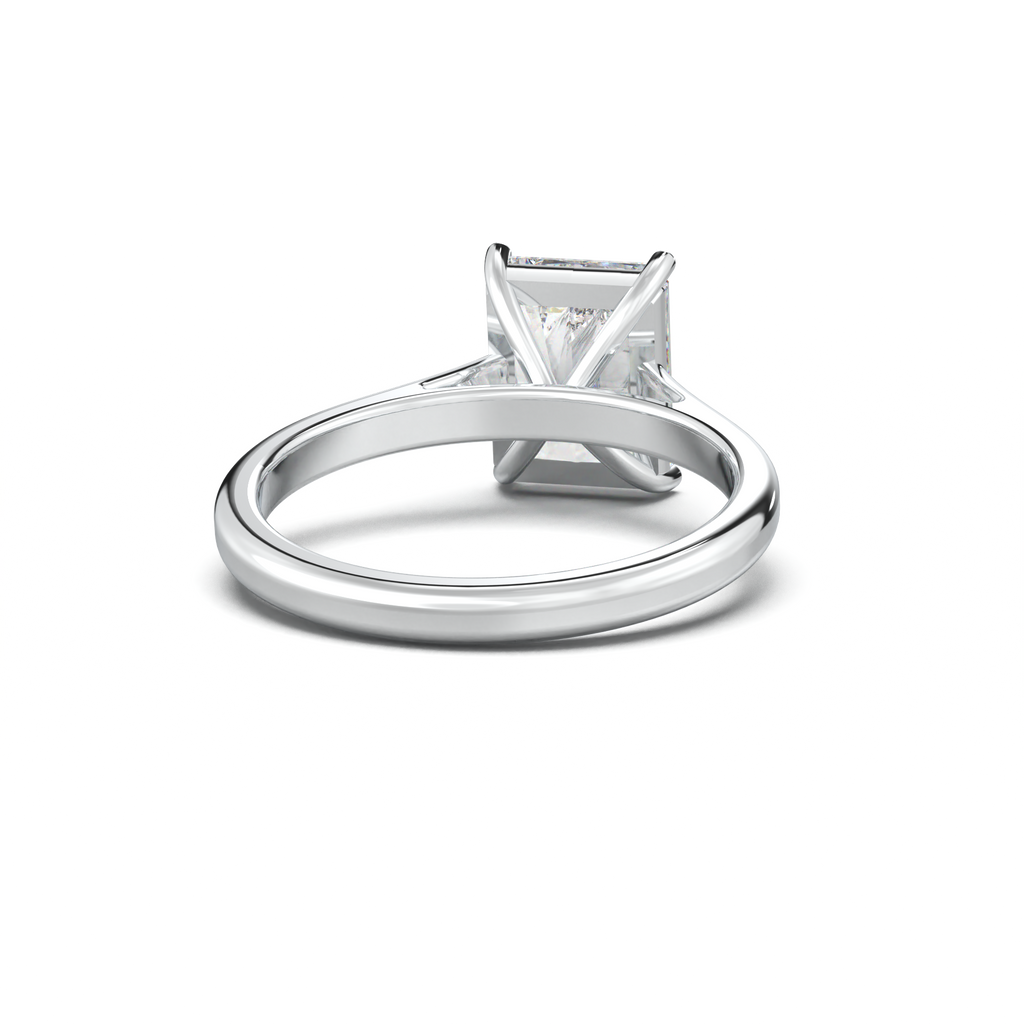 Radiant Solitaire Engagement Ring