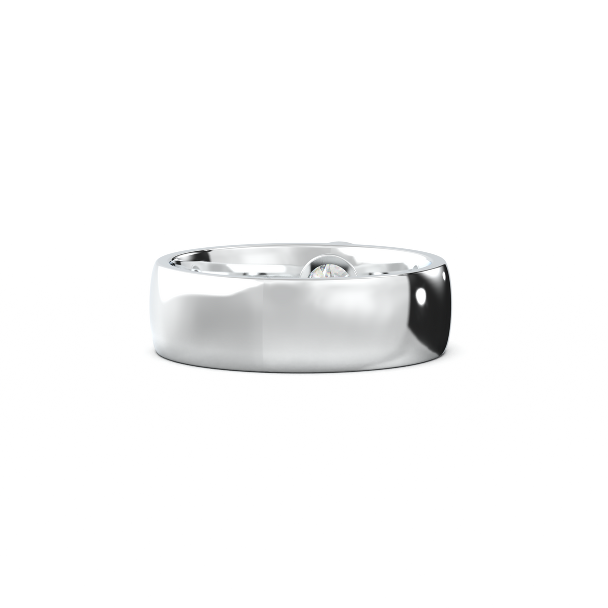Round Bezel Men's Band