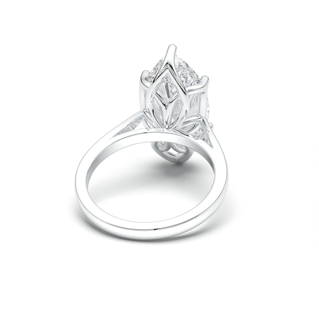 Marquise Solitaire Engagement Ring