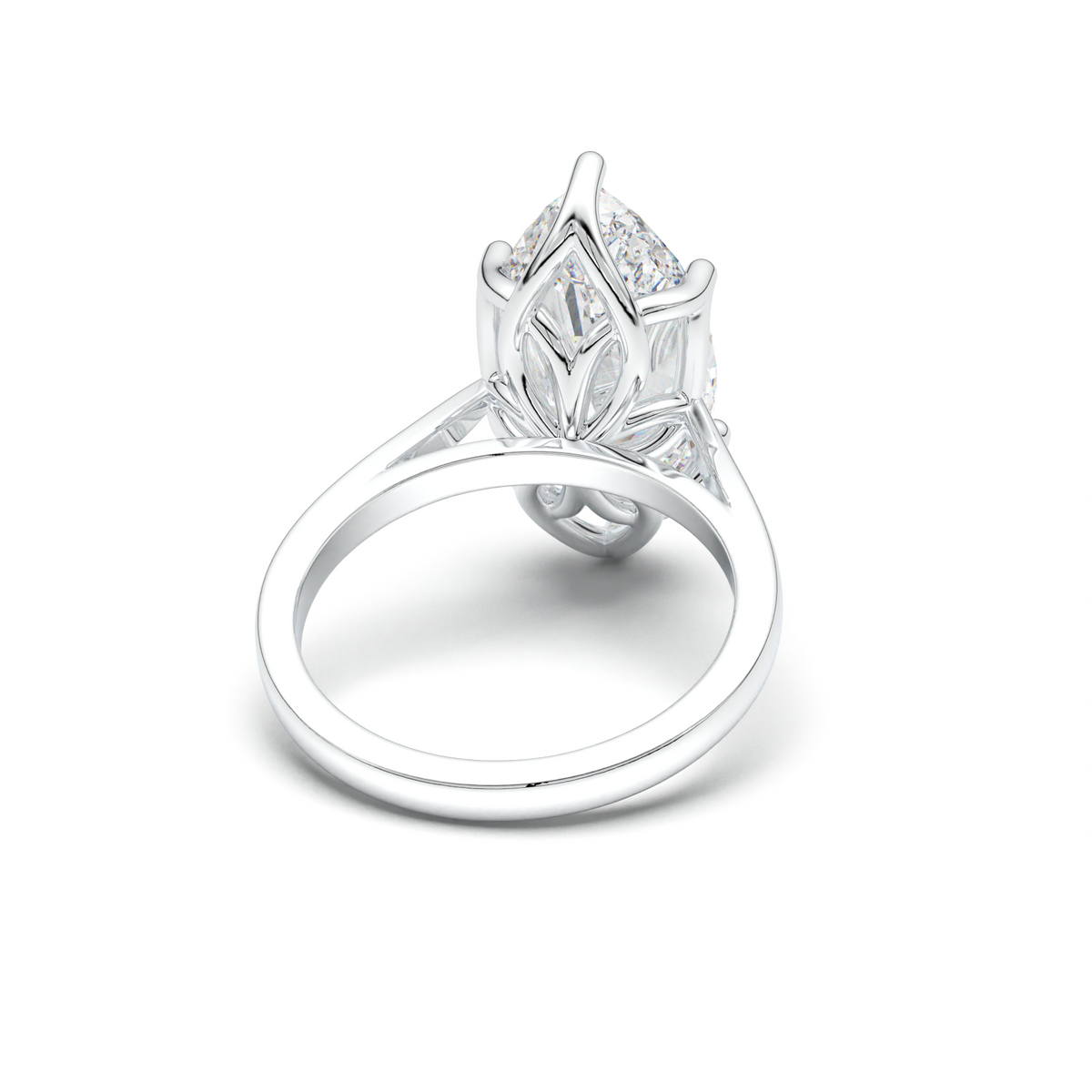 Marquise Solitaire Engagement Ring