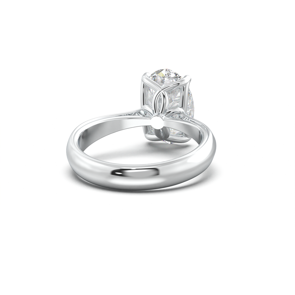 Oval Solitaire Engagement Ring