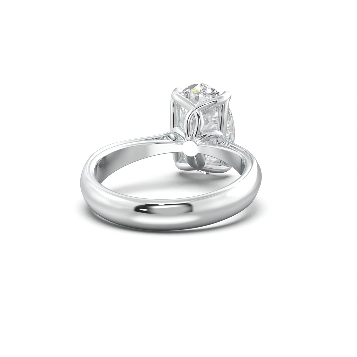Oval Solitaire Engagement Ring