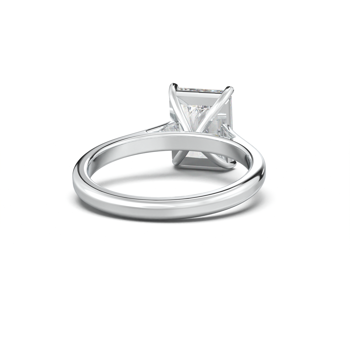 Radiant Solitaire Engagement Ring
