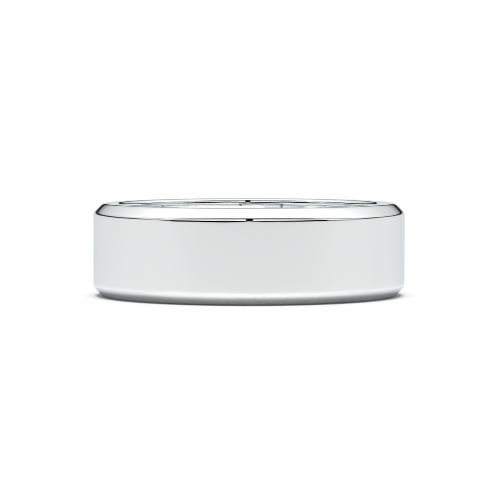 Flush-Set Round Men's Band