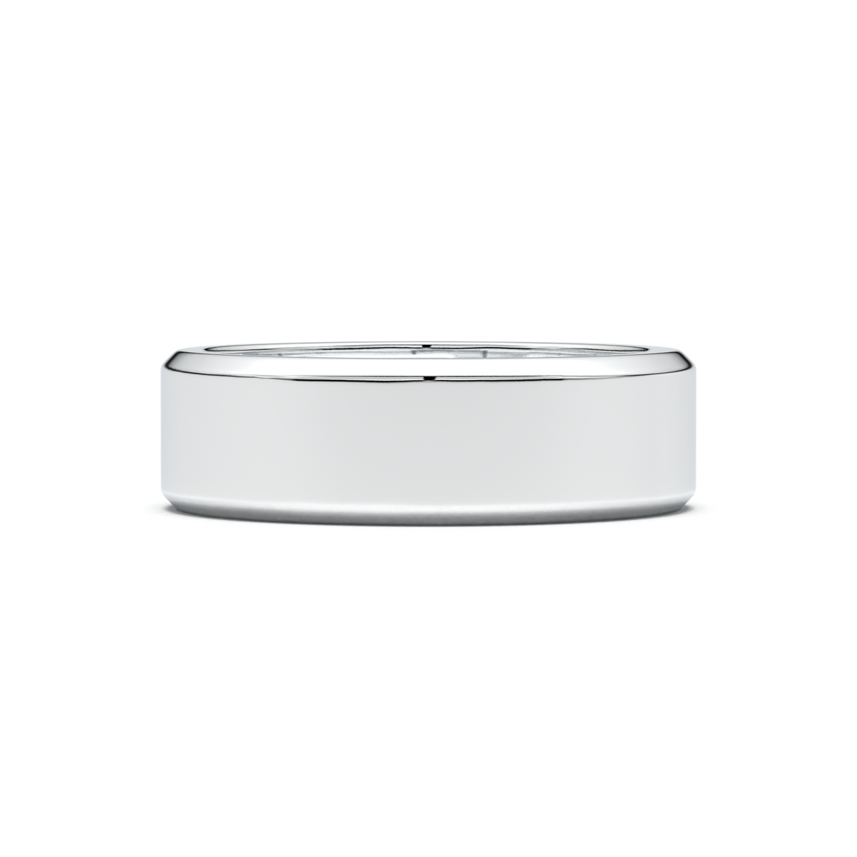 Flush-Set Round Men's Band