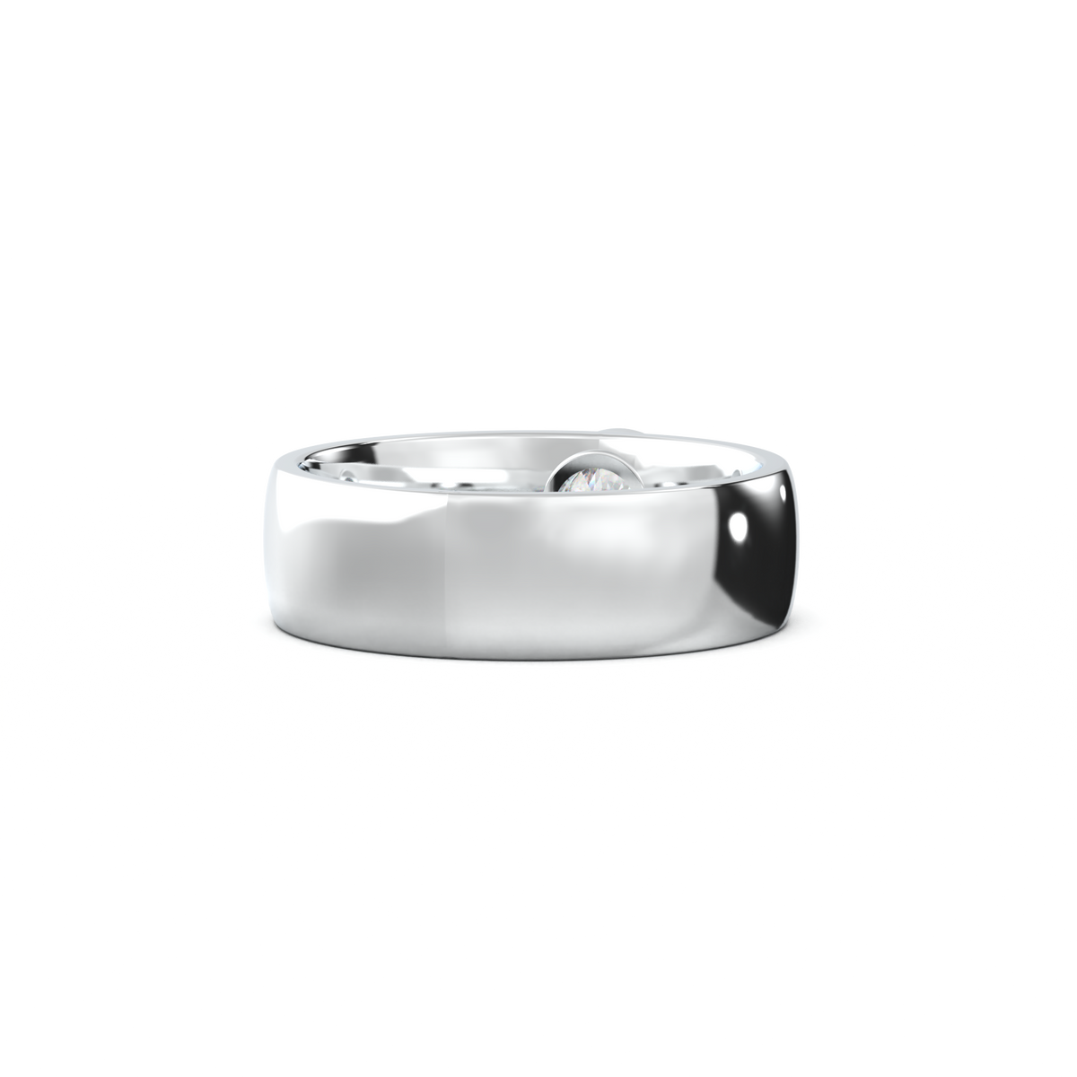 Round Bezel Men's Band