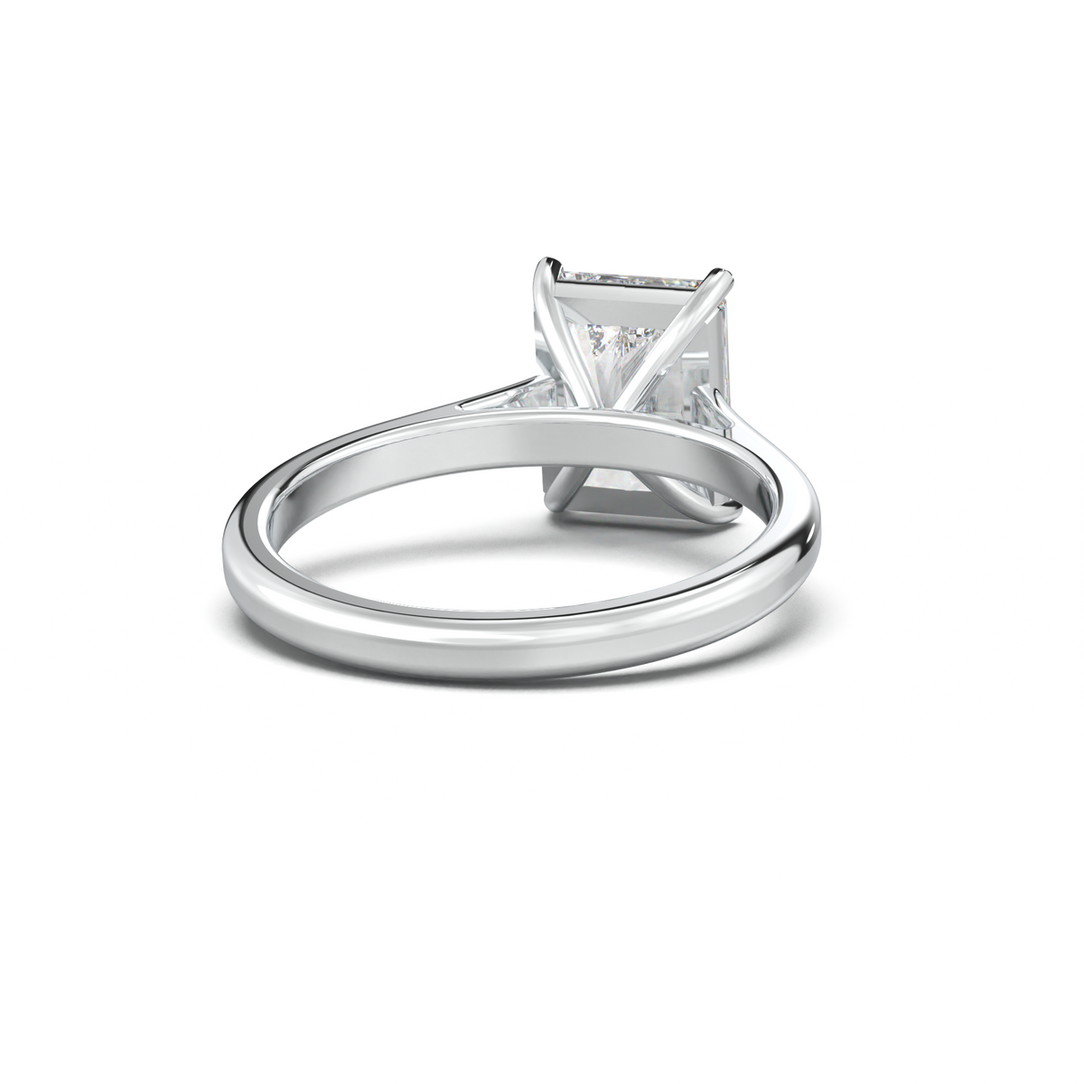 Radiant Solitaire Engagement Ring