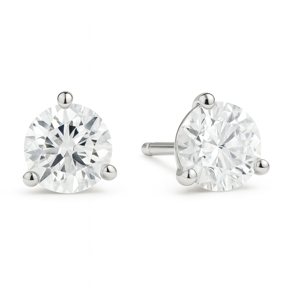 One & Only 3 Prong 1.50ct Studs