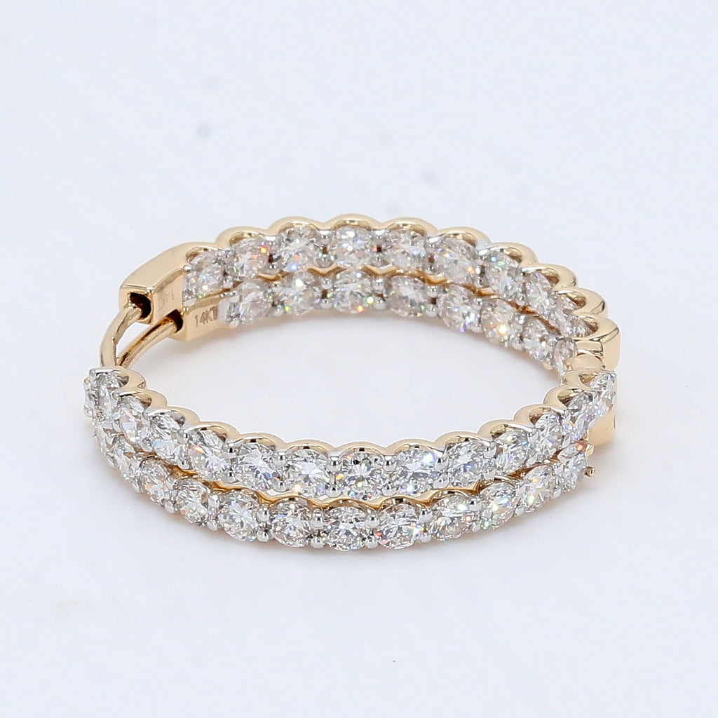 Celestial Eternity Hoop Earrings